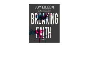 breaking faith cover blitz